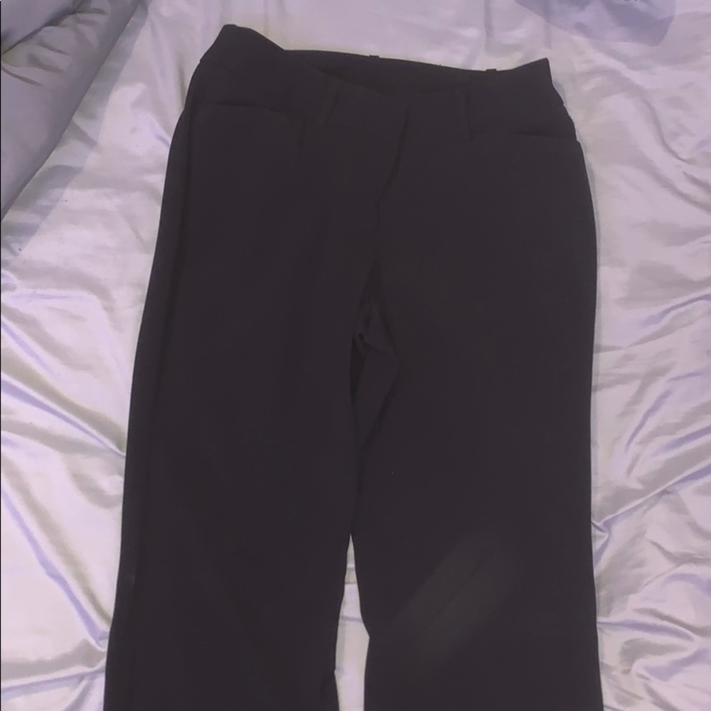 Black slacks